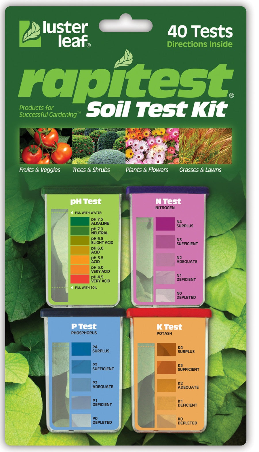 LL SOIL TEST KIT 40 TESTS